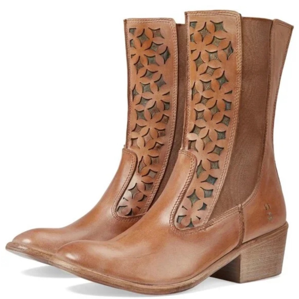Roan x Bed|Stu Malaysia Cutout Western Boots